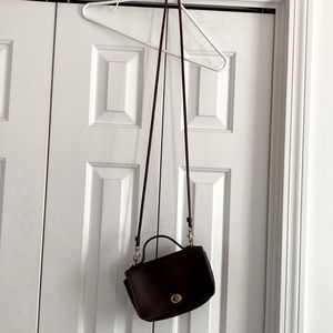 Coach brown Crossbody 8 x 5 x 2 (48 inch strap)
